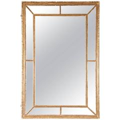 Good George III Giltwood Rectangular Wall Mirror