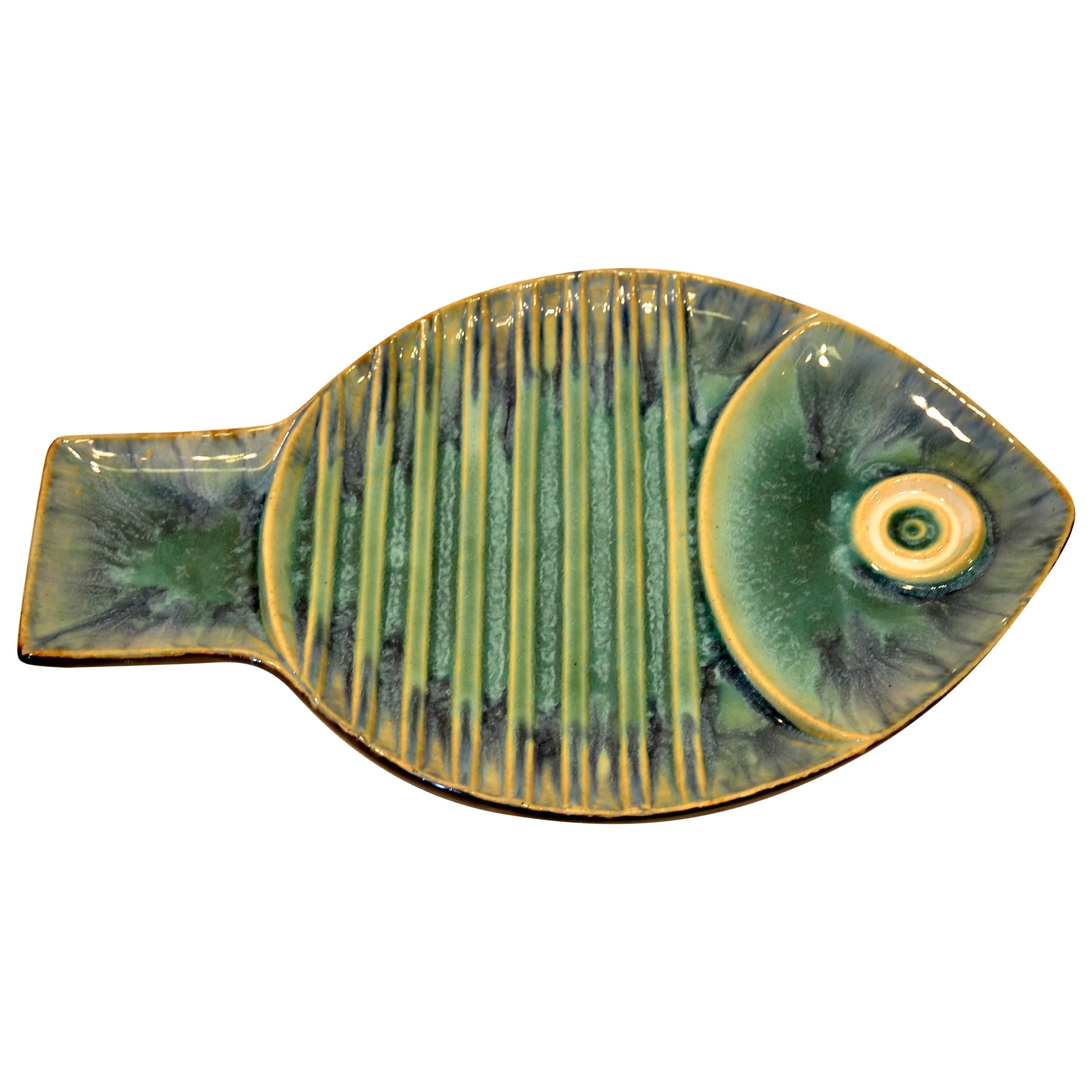 Medium Fish Platter For Sale