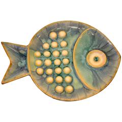 Small Round Fish Platter 9