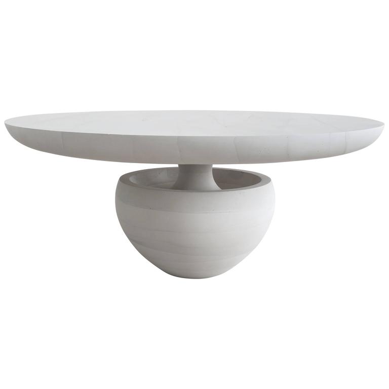 Ghost Dining Table Cement By Fernando Mastrangelo For