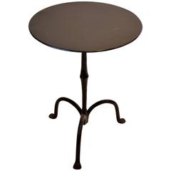 French Iron Drinks Table