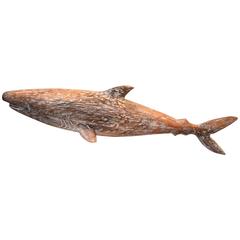 Carved Belgium Oak Shark