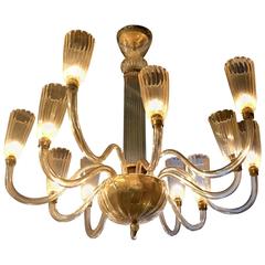 Sublime Murano Glass Chandelier 6