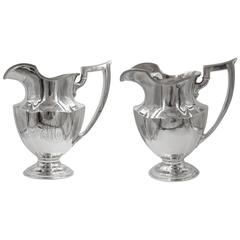 Pair of Plymouth Water Pitchers