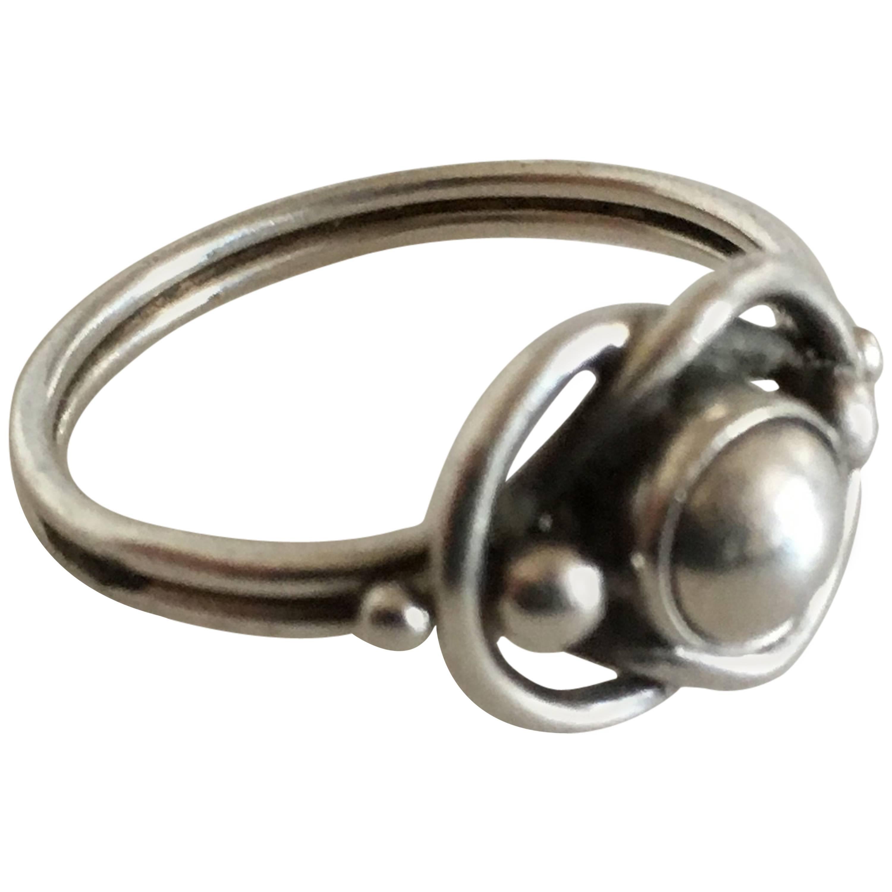 Georg Jensen Sterling Silver Ring