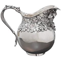 20th Century Bacco's Silver Jug 6