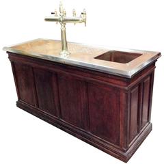 French Art Deco Bar Restaurant Counter, 1920s 11