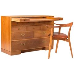 Oak Secretaire by Mogens Koch 7