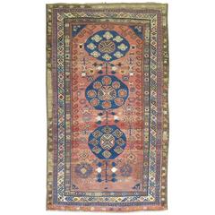 Vintage Turkish Kars Rug Influenced by 19th Century Khotan Rugs 6