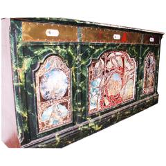 Incredible Baroque Revival, Bar Ceramic Counter, by Alain Girel, France 8