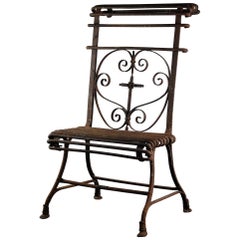 Rare Arras Prie-Dieu or Prayer Chair