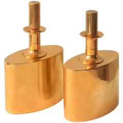 Pair of Schnapps Flasks by Pierre Forsell