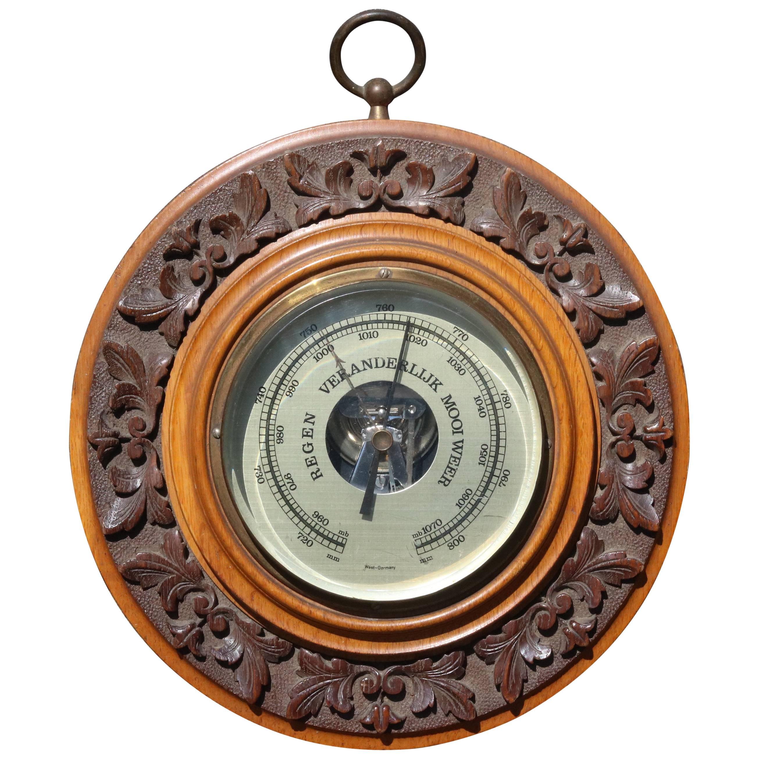 Aneroid Barometer Germany For Sale