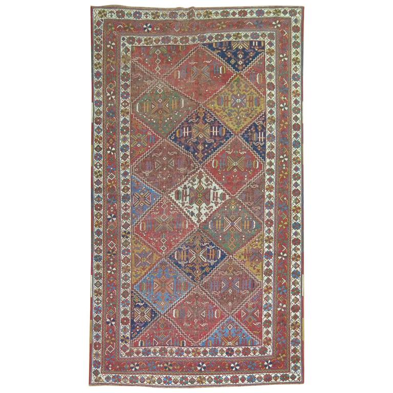 Shabby Chic Persian Meshed Rug For At 1stdibs Shabby Chic Persian Rug