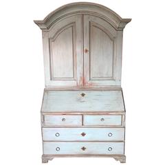 18th Century Swedish Rococo Writing Cabinet 5