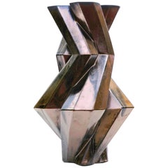 Lara Bohinc, Fortress Castle Vase, Bronze Ceramic