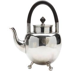 Hukin & Heath Christopher Dresser Silver Plated Teapot, 1879