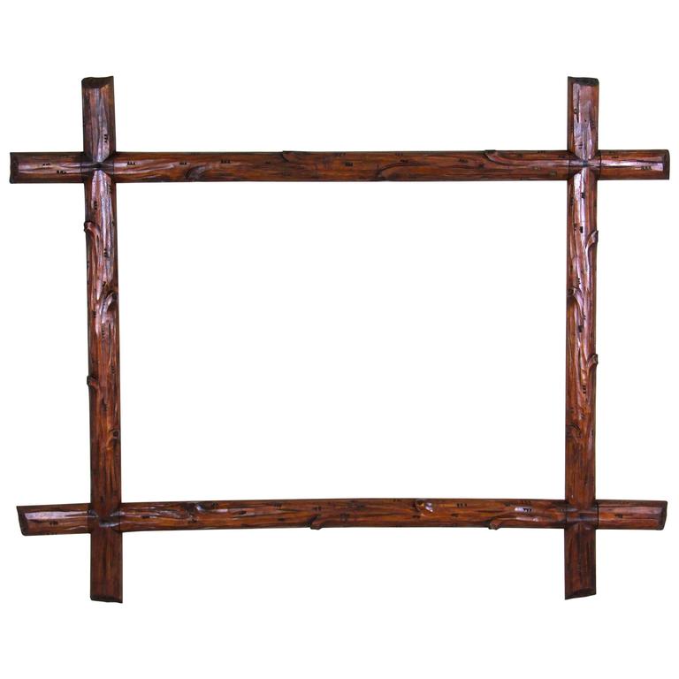 Beautiful Large Black Forest Frame, Germany, circa 1900 For Sale at 1stdibs