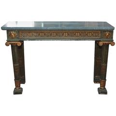 Antique Superior Late 18th or Early 19th Century Italian Console