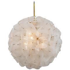 Gigantic  Murano Glass Pendant Chandelier