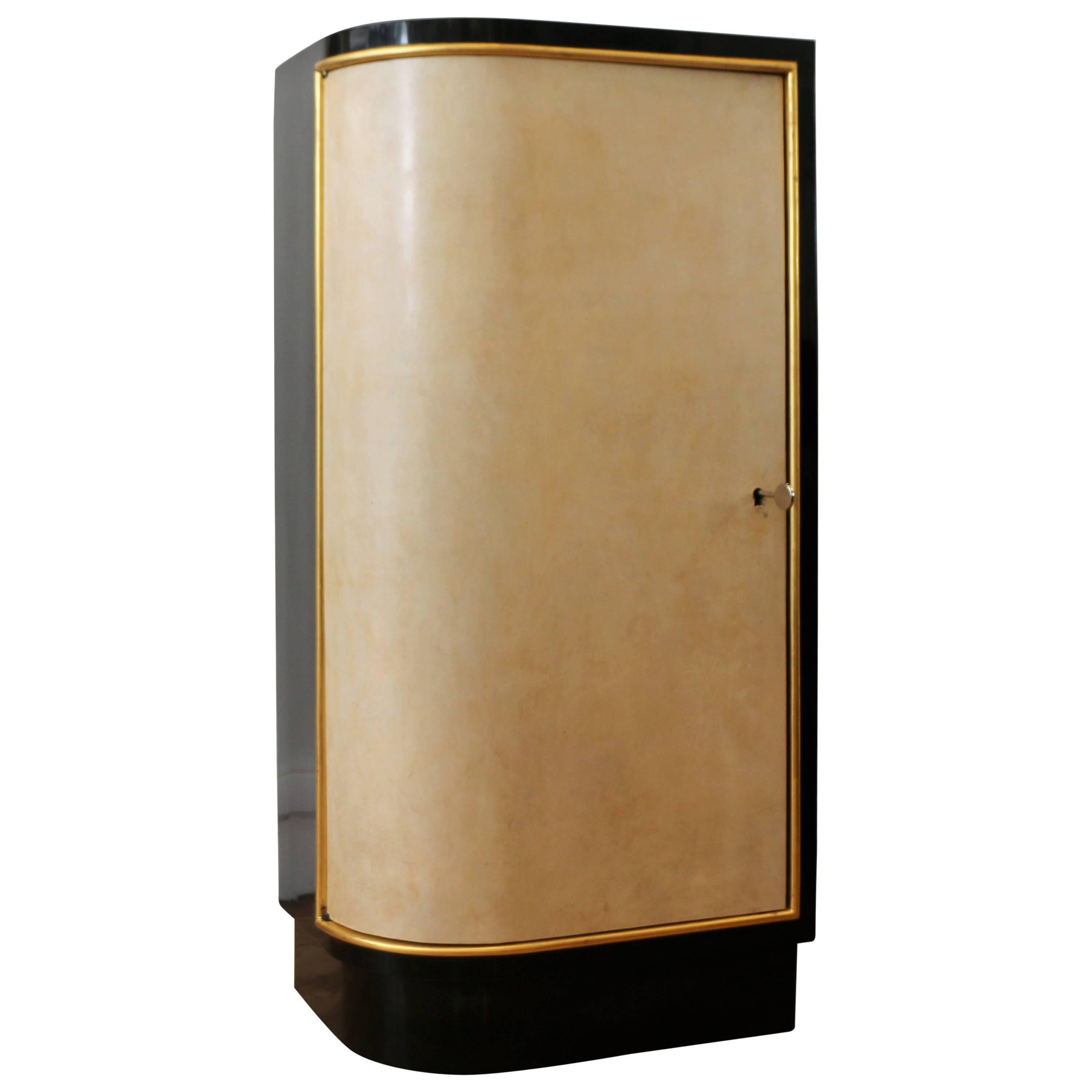 Small Lacquered Bar by Maison Dominique, France, Art Deco