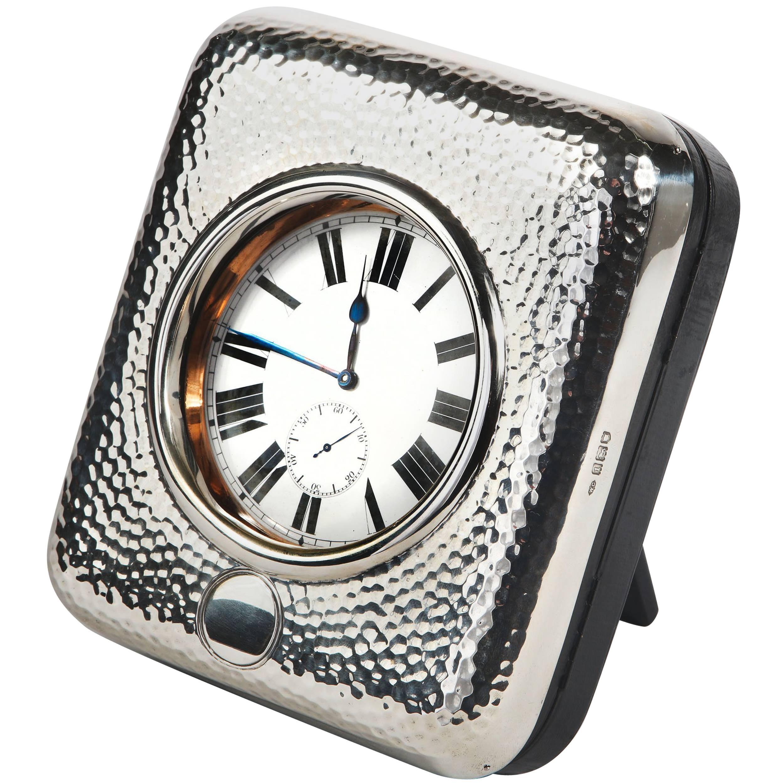 Edwardian Giant Pocket Watch and Silver Case