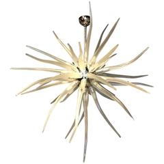 Dramatic Murano Glass Sputnik Chandelier 5
