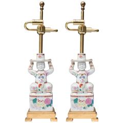 Chinese Warrior as a Table Lamp 12