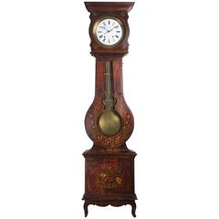 19th Century French Comtoise or Grandfather Clock 10
