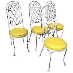 Four Garden Chairs, Manner of Woodard