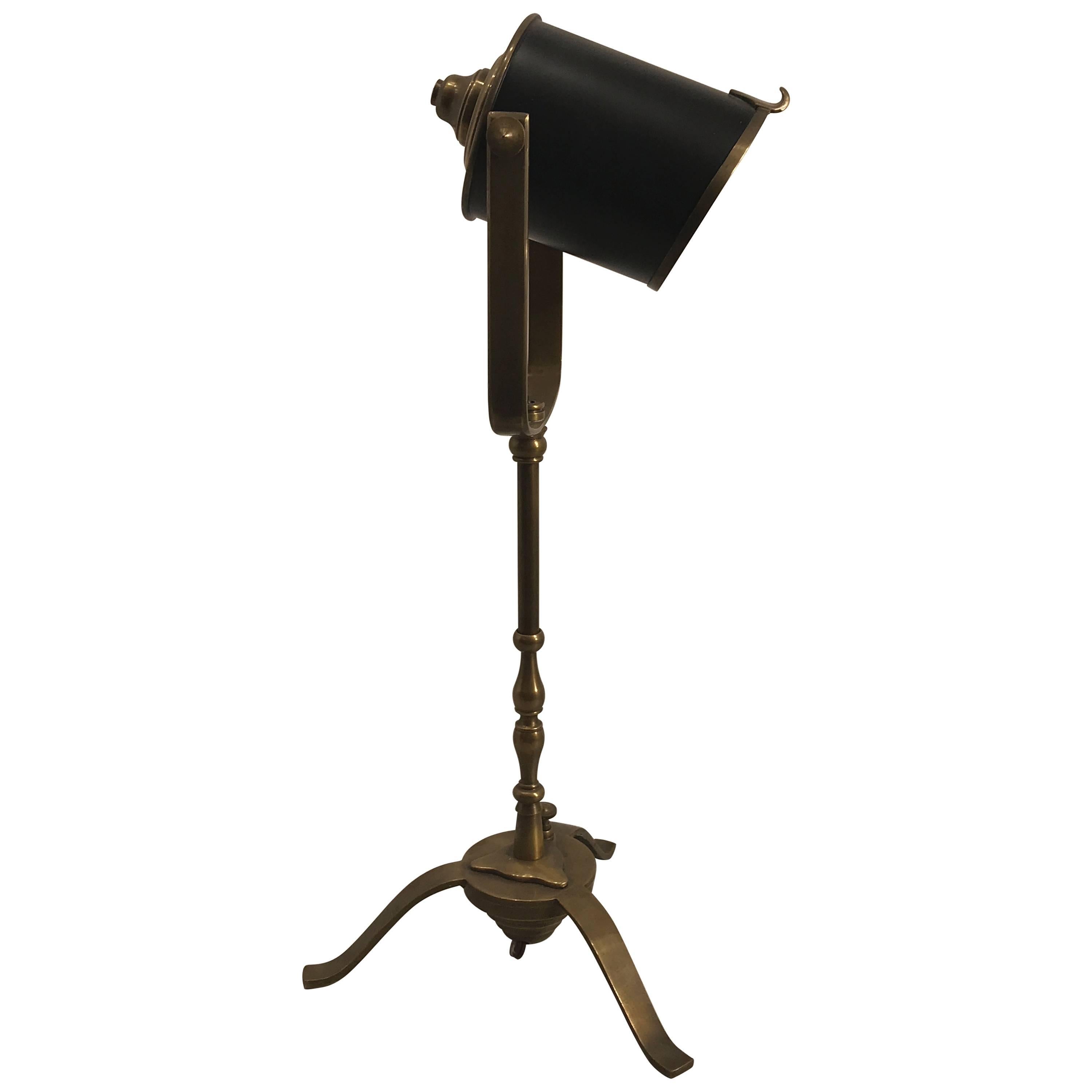 Miniature Directors Lamp, as a Table Lamp For Sale