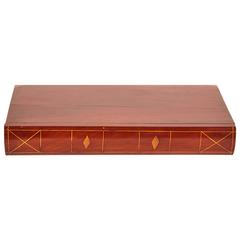 English Mahogany Faux Book Box 3