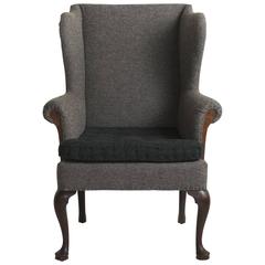 19th Century Wingback Armchair, circa 1900