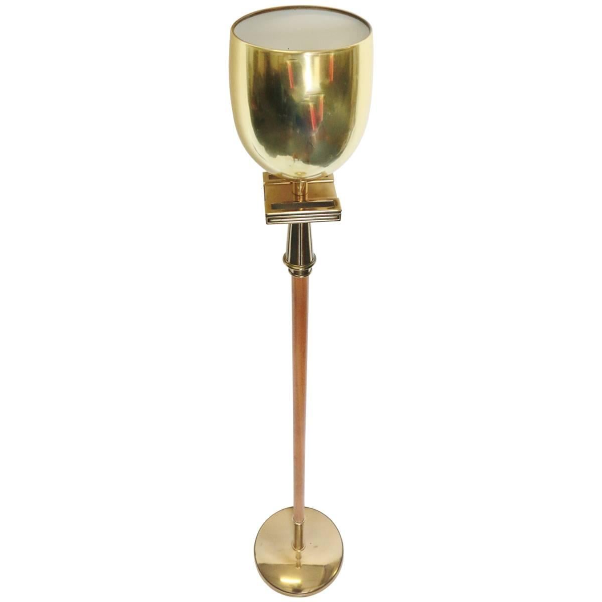 Italian Modern Brass Standing Floor Lamp