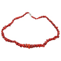 Stunning Coral Necklace, Great Color