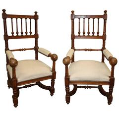 Late 19th Century Pair of French Chairs 6
