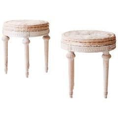 18th Century Gustavian Stools