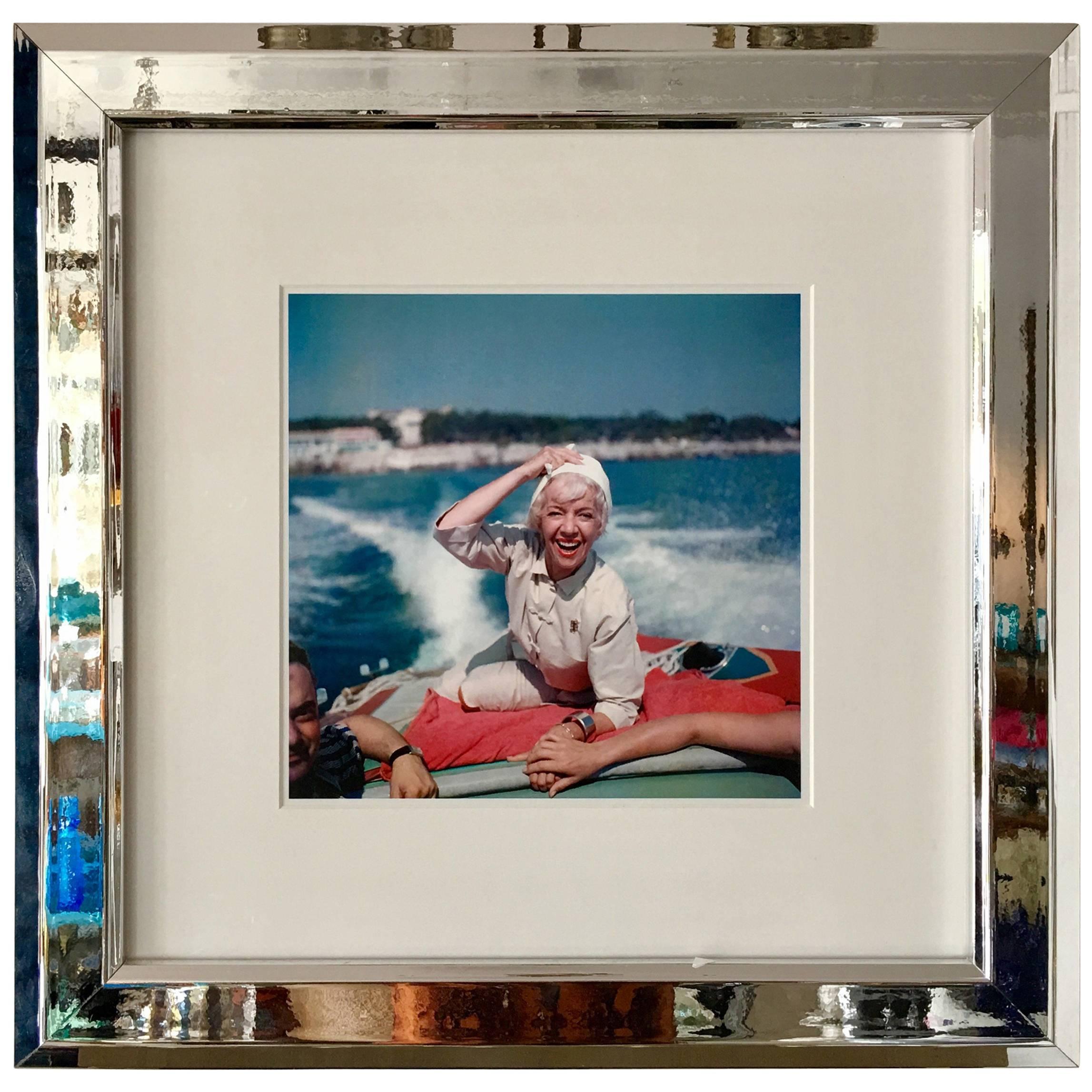 1950'S Slim Aarons Photograph "Lily Pons"-Framed