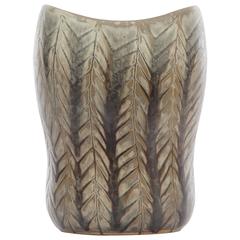 Rorstrand Organic Snakeskin-Glaze Vase by Carl-Harry Stalhane