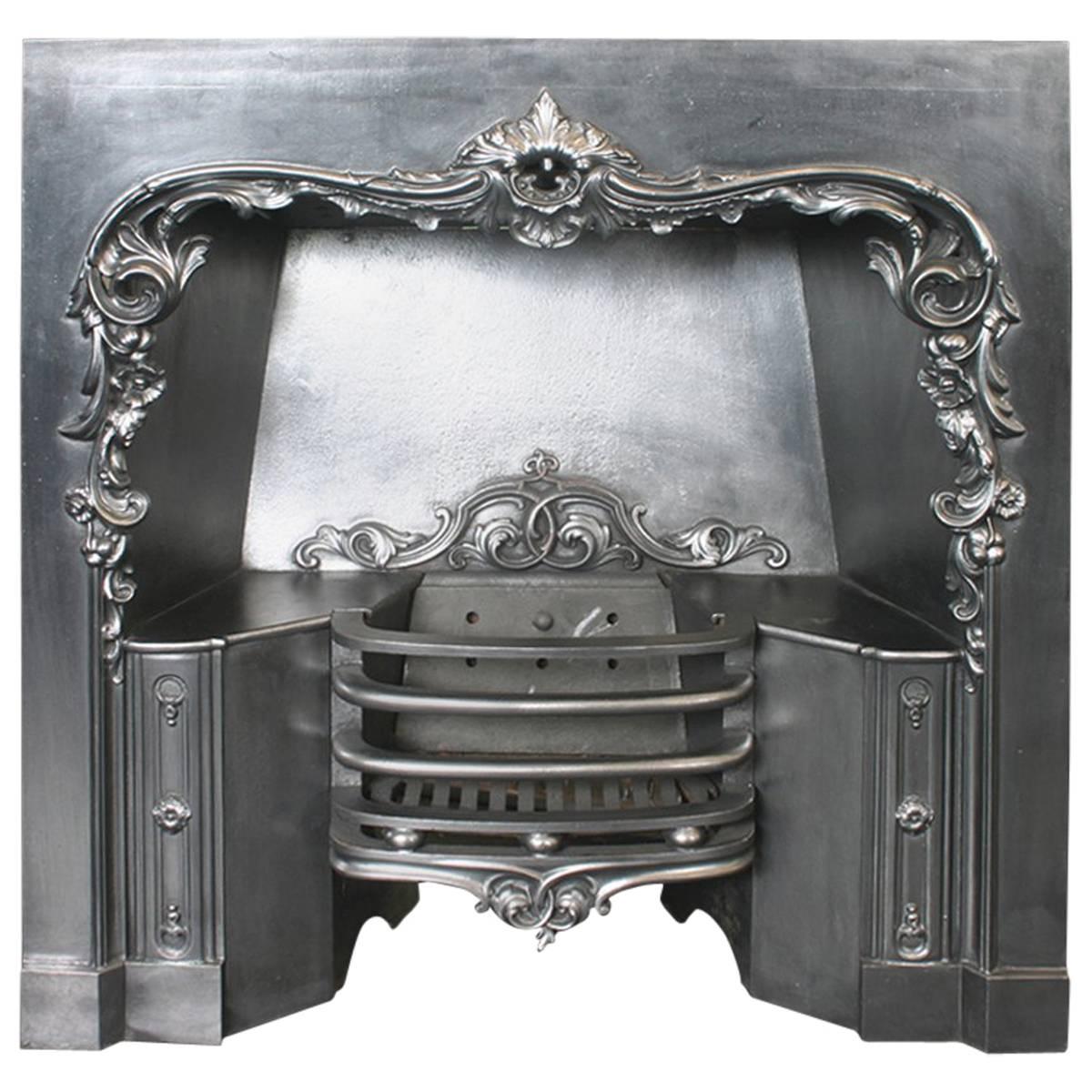 Reclaimed 19th Century William IV Cast Iron Grate