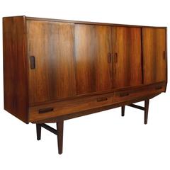 Borge Seindal Highboy Server/Bar in Rosewood