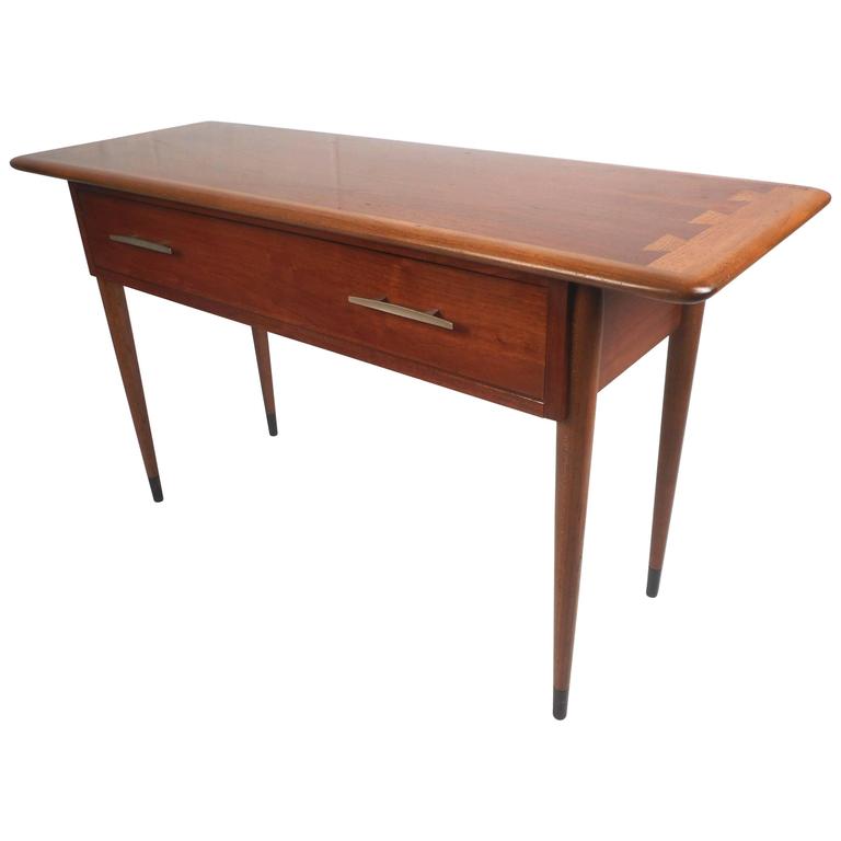 Unique Mid-Century Modern Console Table by Lane For Sale at 1stDibs