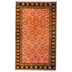 Ungewöhnlicher Khotan-Teppich aus der Mitte des 20. Jahrhunderts