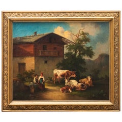 17th Century, Dutch Golden Age Oil Painting by Emanuel Murant