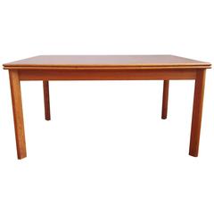 Mid-Century Danish Teak Johannes Andersen Style Expandable Dining Table 4