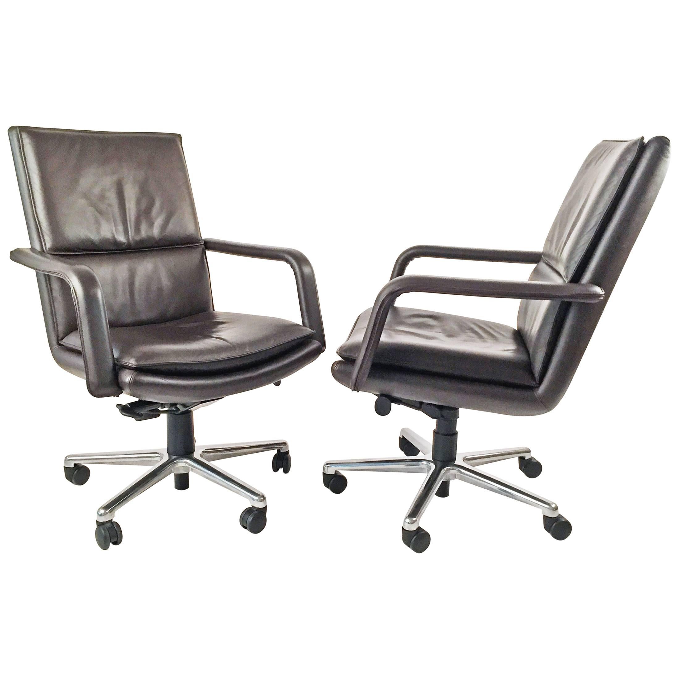 Executive Chairs Pair by Elite 597  Keilhauer