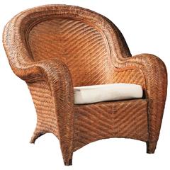 Impressive Oversized Wicker Armchair 5