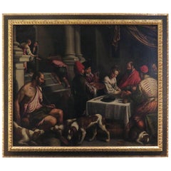 Saint Rocco at a Feast, Bassano Studio, Venice, 16th/17th Century