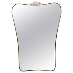 Mid-Century Modern Sculptural Italian Mirror 4