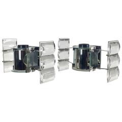 Sconces in the Manner of Fontana Arte a Pair 5